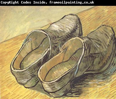 Vincent Van Gogh A pair of wooden Clogs (nn04)